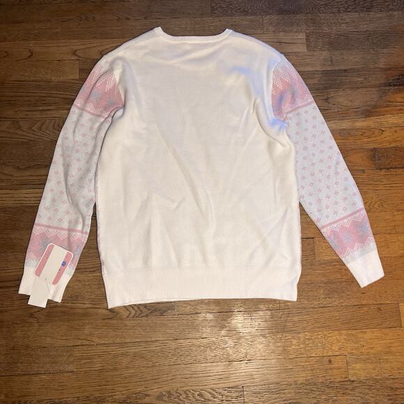 Hello Kitty and Friends Women Juniors Large Sweater Angel Intarsia Christmas $59 - Picture 3 of 16